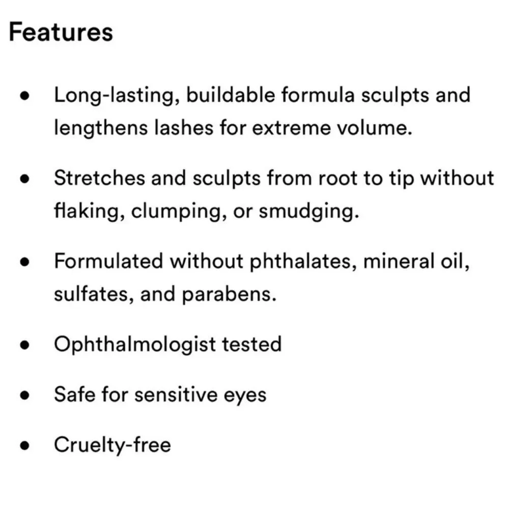 $8 🌙 Anastasia Beverly Hills Lash Sculpt Lengthening &‎ Volumizing Mascara